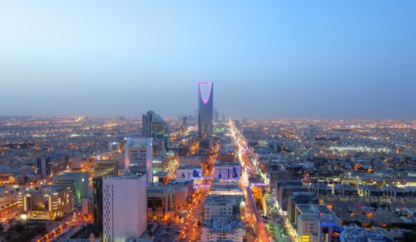 Kingdom Centre Tower in Riyadh